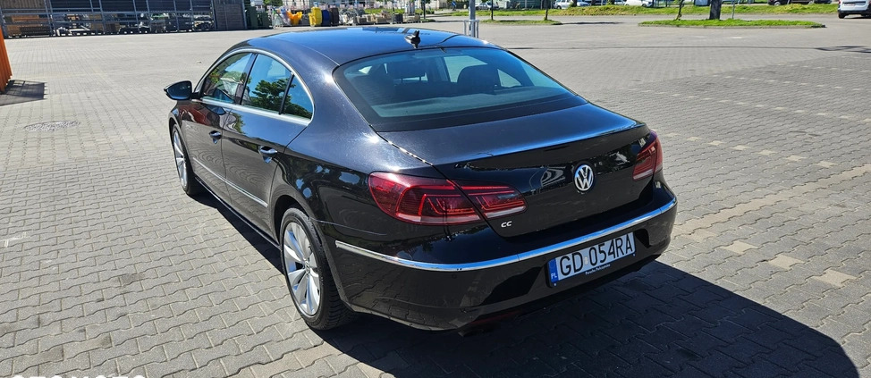 Volkswagen CC cena 44500 przebieg: 264000, rok produkcji 2014 z Gdańsk małe 56